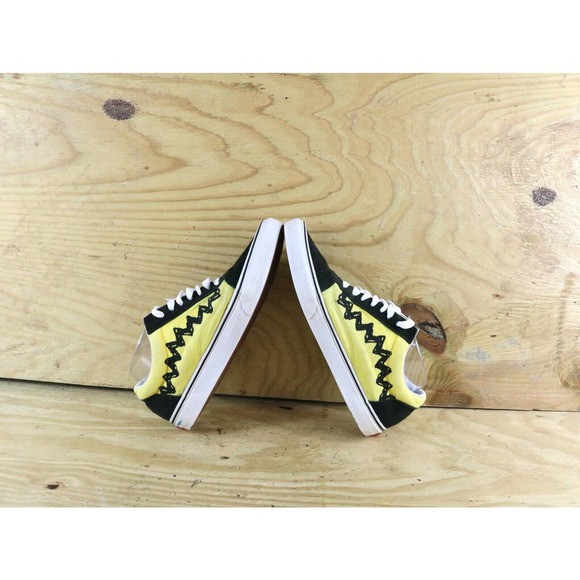 Vans Black and Yellow Sneakers - Picture 5 of 8